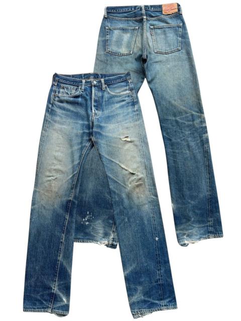 Other Designers Vintage Denime Japan Distressed Selvedge Denim Jeans 30x34