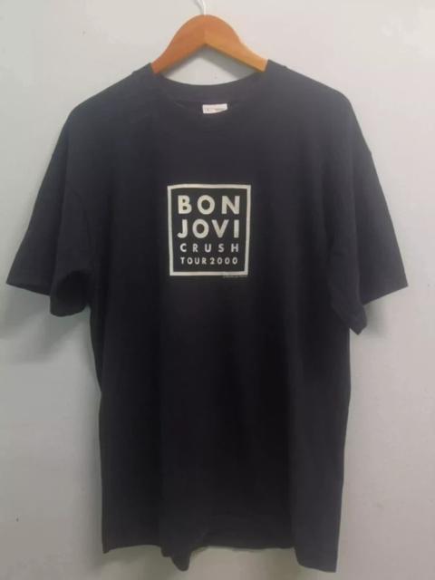 Other Designers Vintage - Vintage Bon Jovi Tee Crush Tour Hard Rock Glam Metal
