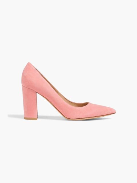 Gianvito Rossi Piper 85 suede pumps