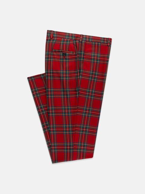 J. PRESS MADE-IN-CANADA ROYAL STEWART TARTAN WOOL TROUSER