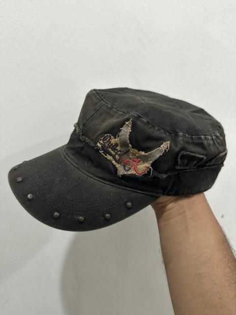 Other Designers Quicksilver × Vintage - 90’s Black Faded Quicksilver Punk Hat