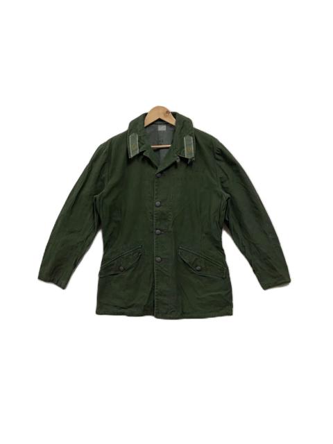 Other Designers Vintage Swedish Military Jacket C48 Crazy Horse
