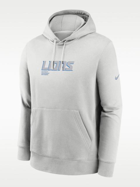 Nike Detroit Lions Slot Receiver Club Men's Nike NFL Pullover Hoodie