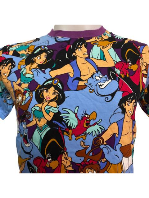 Other Designers Movie - Disney The Genie Aladdin Shirt Over Print