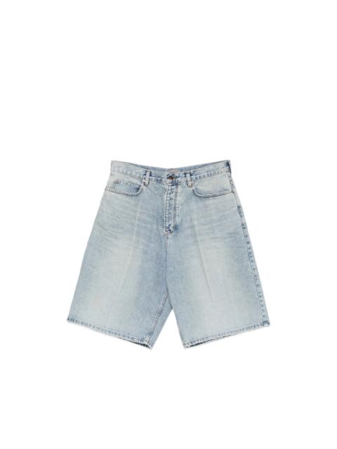 BALENCIAGA Balenciaga Blue Shorts - Denim Shorts Men