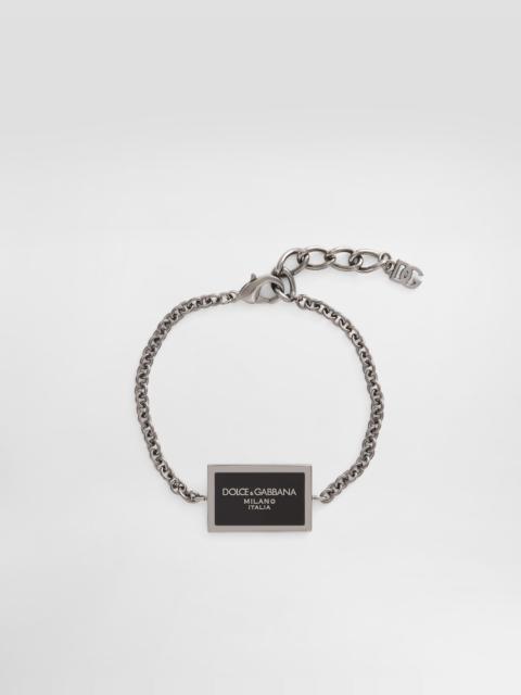 Dolce & Gabbana Metal bracelet with logo