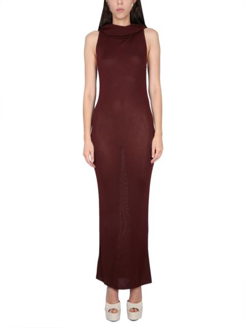 SAINT LAURENT Saint Laurent Women Viscose Hooded Dress