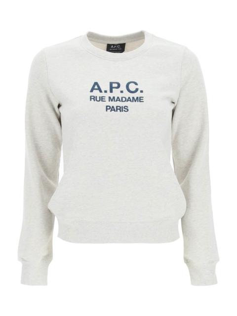 A.P.C. Tina Sweatshirt With Embroidered Logo