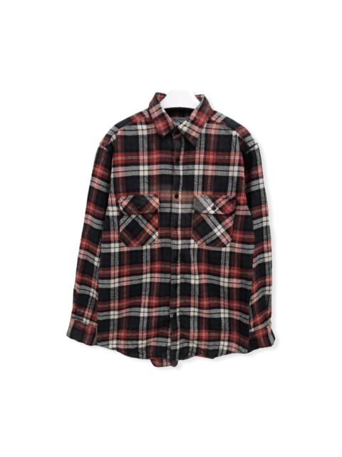 Other Designers Japanese Brand - Japanese Brand Anti-Label Plaid tartan Flannel Shirt 👕
