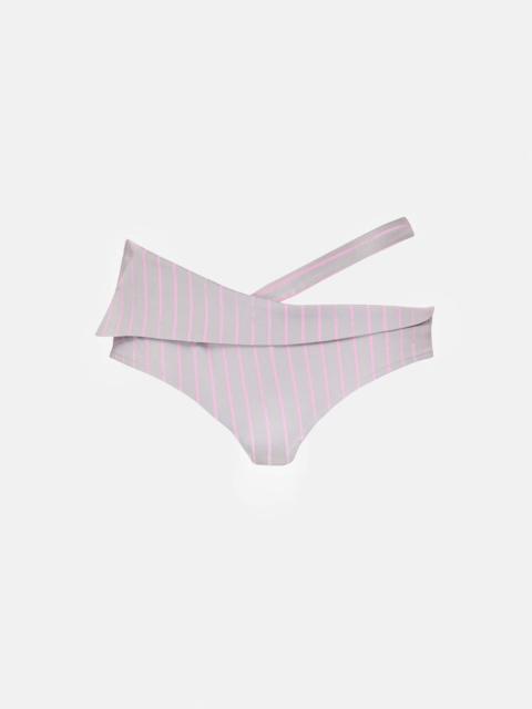 POSTER GIRL PAULETTE SHORTS GREY/PINK PINSTRIPE
