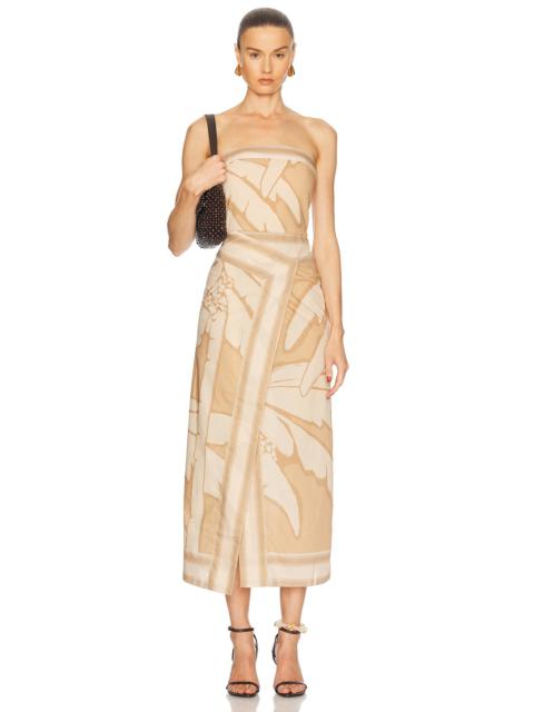 Johanna Ortiz Pontoon Afternoon Ankle Dress