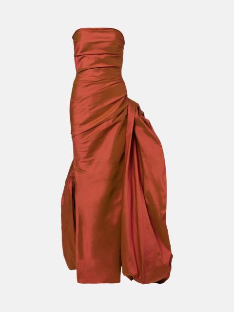 MARMAR HALIM Gathered corset gown