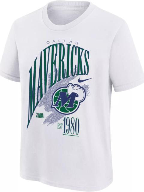 Nike Nike Youth Dallas Mavericks Hardwood Classics White Champs T-Shirt