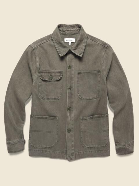 ALEX MILL Denim Work Jacket - Thyme
