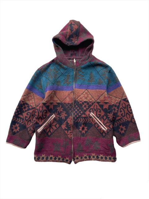 Other Designers L.L. Bean - Vintage L.L Bean Navajo Art Old wool zipper hoodies jacket