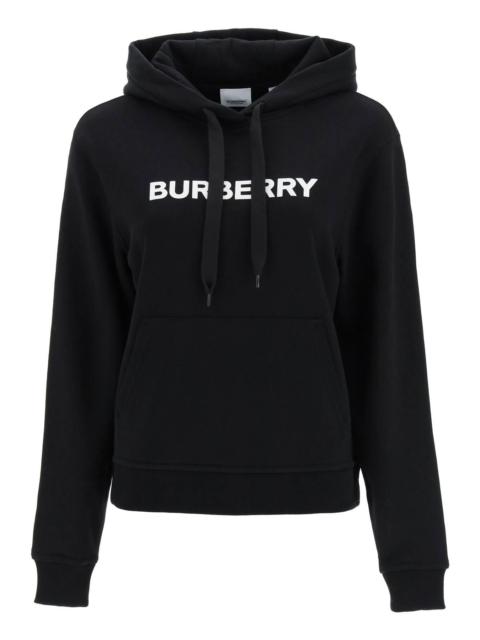 Burberry Poulter Hoodie With Logo Print