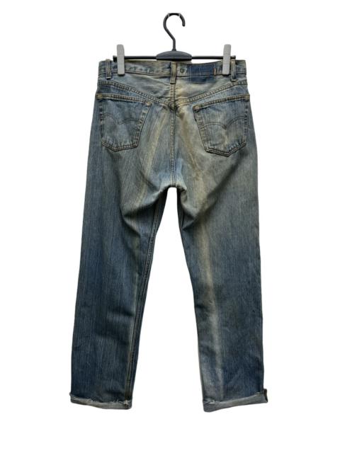 Vintage Levis 501 90s Distressed Sunfaded Denim Pants