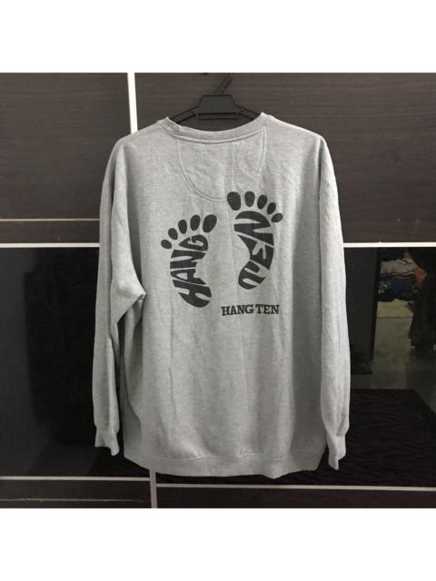 Other Designers Hang ten sweatshirt over size big logo