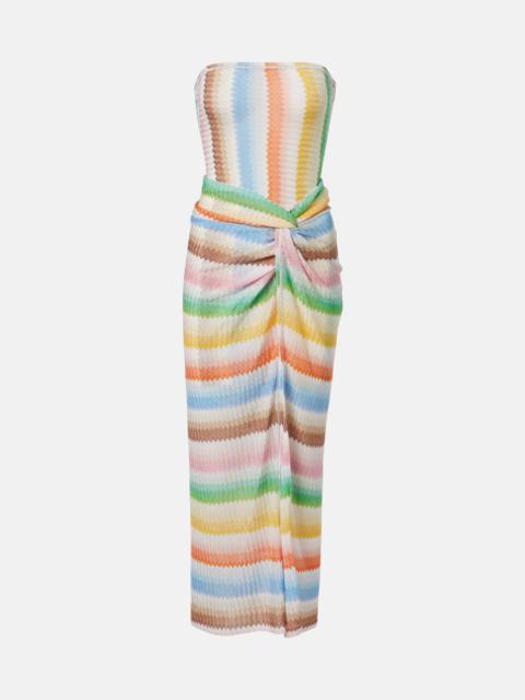 Missoni Lamé beach cover-up