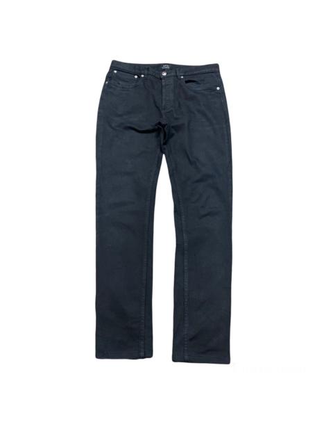 A.P.C. APC Petit Standard Jean Droit Etroid Black Skinny