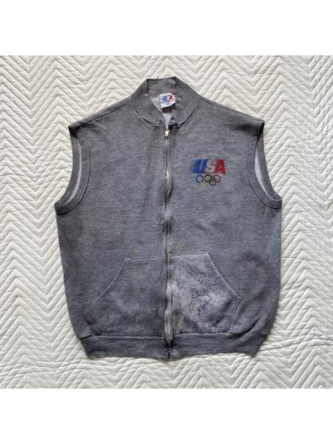Levi's Vintage 80s Levi’s USA Olympic Zip Vest 🇺🇸