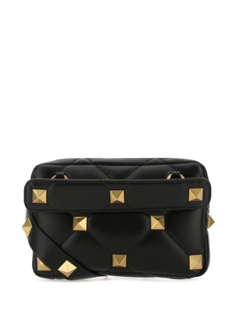 Valentino Black nappa leather Roman Stud handbag