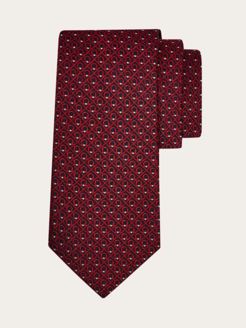 FERRAGAMO Gancini jacquard silk tie