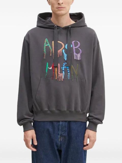 Andersson Bell embroidered-logo hoodie