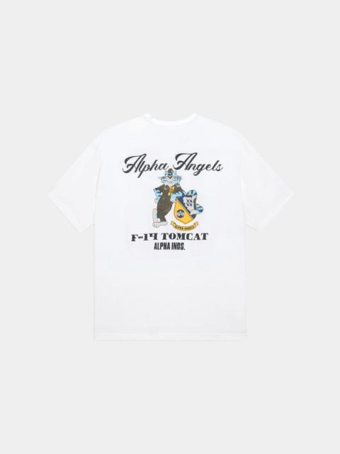 ALPHA INDUSTRIES RELAXED ALPHA ANGELS TEE