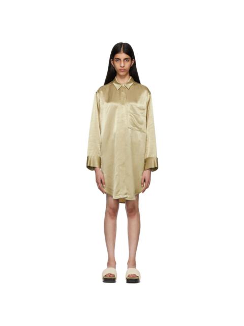 BY MALENE BIRGER Beige Olisse Minidress