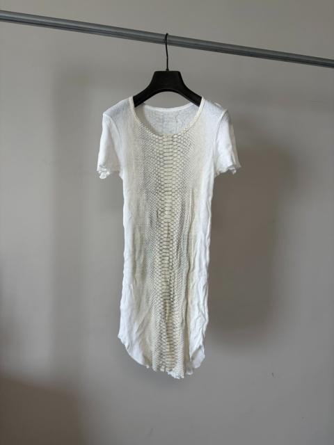 Yohji Yamamoto Yohji Yamamoto Snake Print Dress