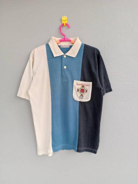 Valentino Vintage Valentino Christy Shirt Polo Embroidery.