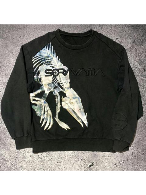 Juun.J x Sorayama Neoprene Heavyweight Sweatshirt Crewneck