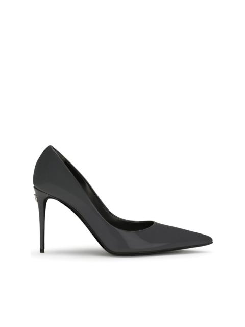 Dolce & Gabbana KIM DOLCE&GABBANA pointed-toe patent leather pumps