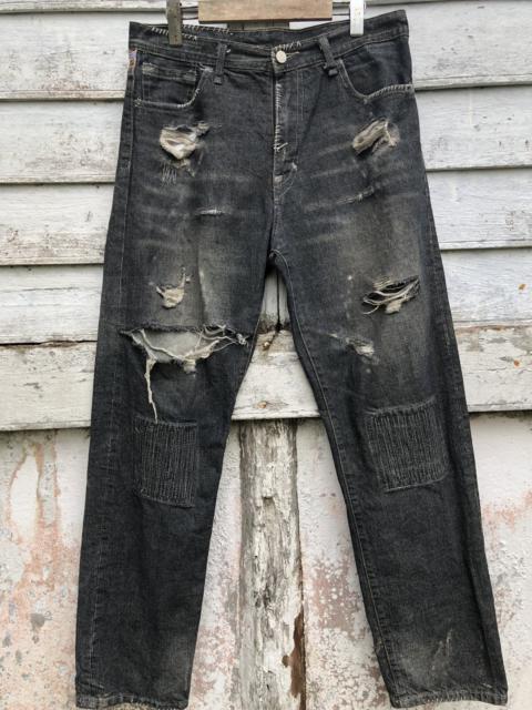 Hysteric Glamour Ag PEOTW Damage Distressed Denim