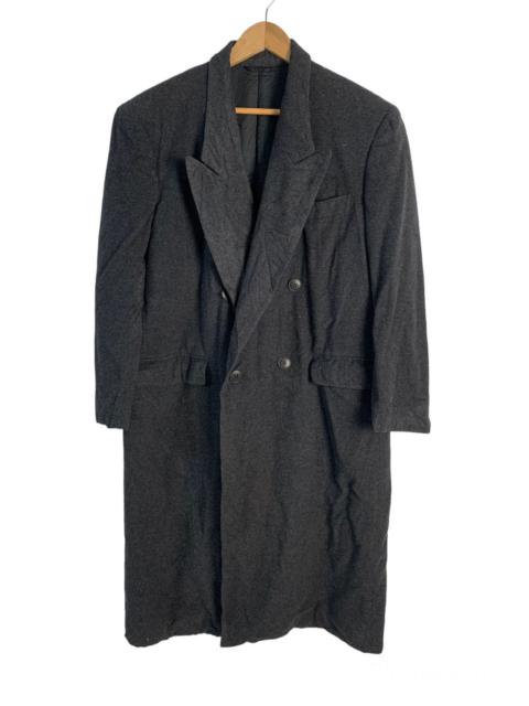 Lanvin Wool Double Breast Overcoat