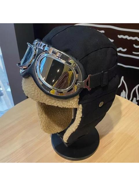 Other Designers Fashion Winter Thick Solid Color Warm Cycling Ear Protection Anti Cold Wind Warm Earflap Trapper Hat