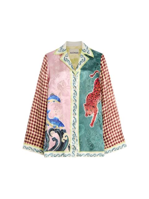 ALÉMAIS Rochester Jacquard Shirt multi