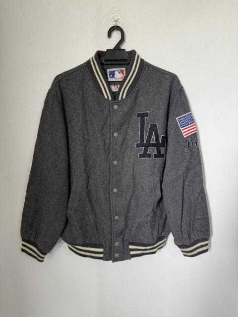 Other Designers DODGERS LA LOS ANGLES MLB VARSITY JACKET WOOL