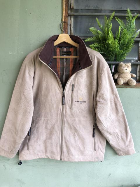Other Designers Vintage - 🔥Gianni Valentino Embroidery Zipper Up sweter