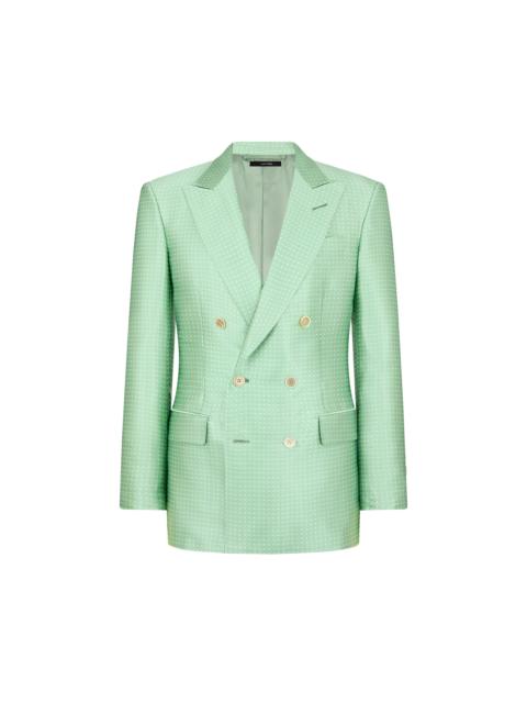 TOM FORD DUCHESSE POLKA DOT JAQUARD JACKET