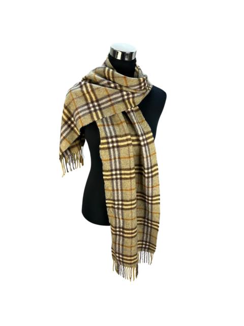 Burberry Vintage 90’s BURBERRYS Nova Check Cashmere Muffler #A65-1554