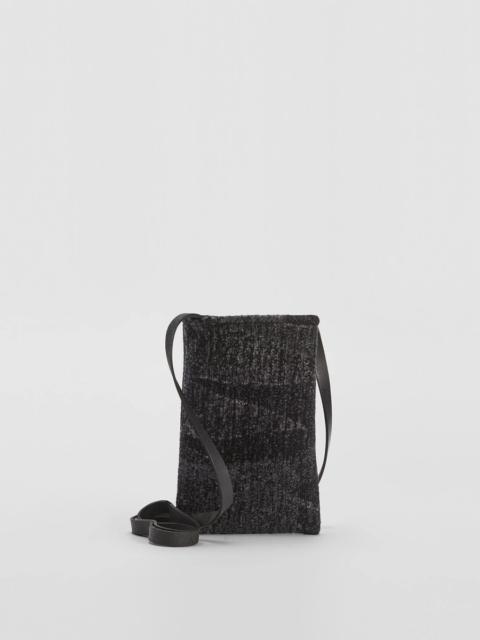 EILEEN FISHER Waste No More Felted Phone Pouch-AADF-H0690