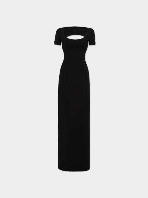 DSQUARED2 BODYCON CUT-OUT LONG DRESS