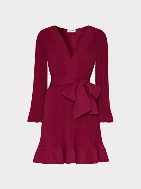 MILLY Liv Pleated Dress