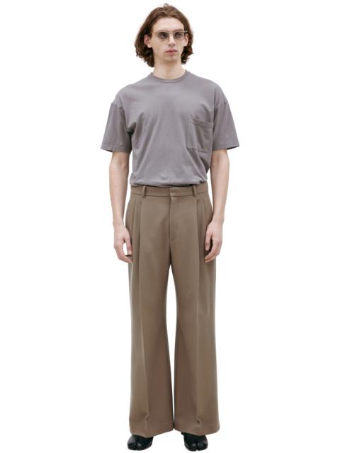 The Row WIDE-LEG WOOL TROUSERS