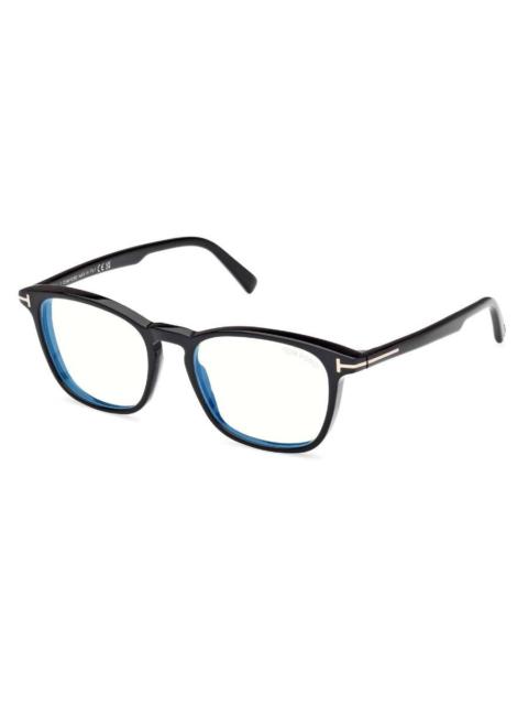 TOM FORD Tom Ford Blue Light Block Square Men's Eyeglasses FT5960-B 001 52