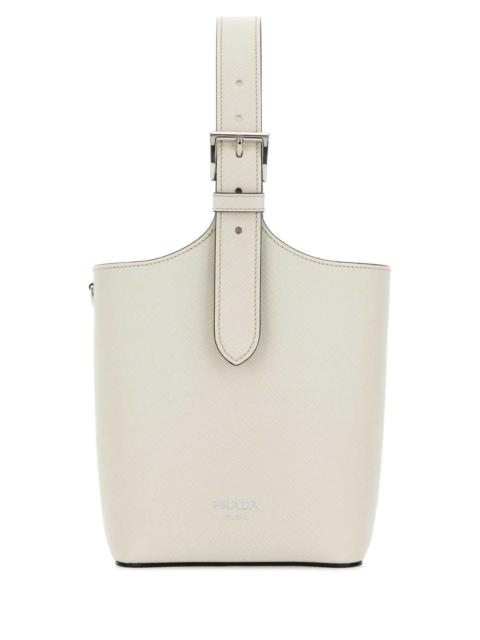 Prada Prada Women White Leather Shoulder Bag