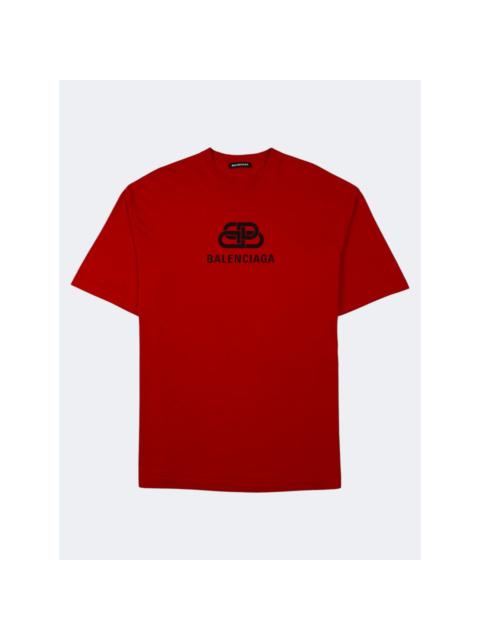 BALENCIAGA F/W 2019 BB Logo Print T-Shirt
