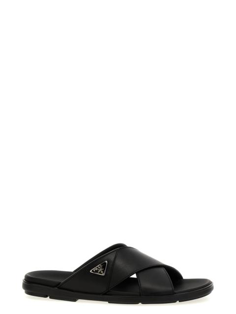 Prada Logo sandals